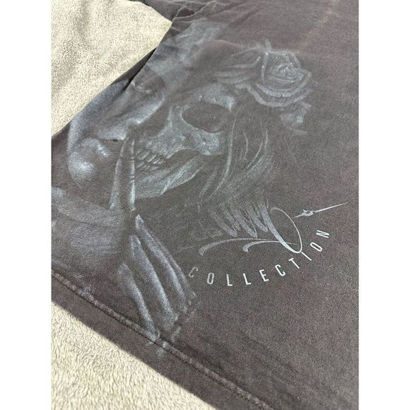 Og Abel Men's Crew Neck Short Sleeve Graphic T-Shirt Pullover Size 3X Black - Picture 5 of 8